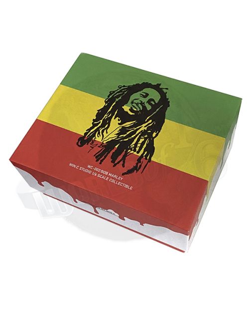 Win C. Studio Legendary Pacifist Singer: Closed Eyes Expression Bob Marley Head Sculpt #2