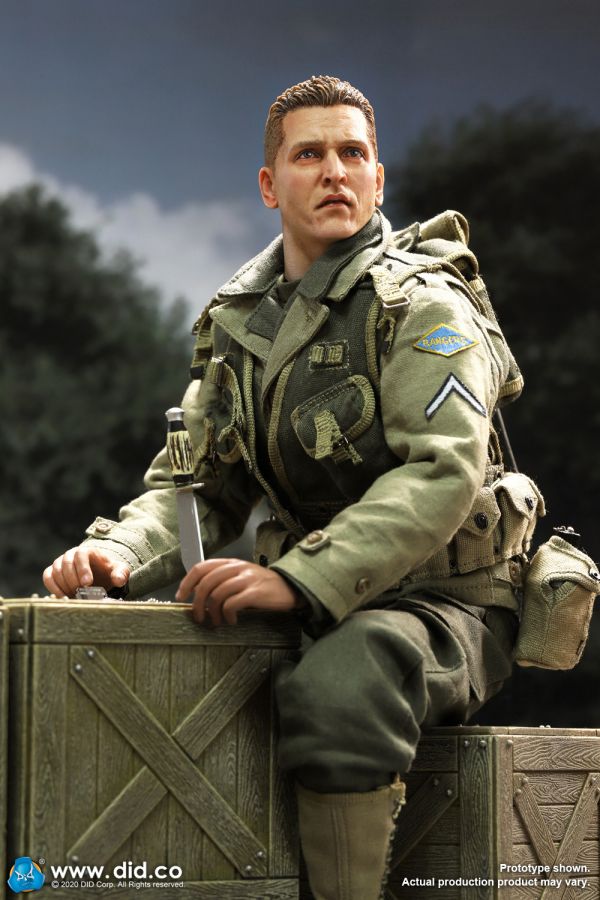 10% Off!DiD Toys WWII US 2nd Ranger Battalion Series 4 Private Jackson #13
