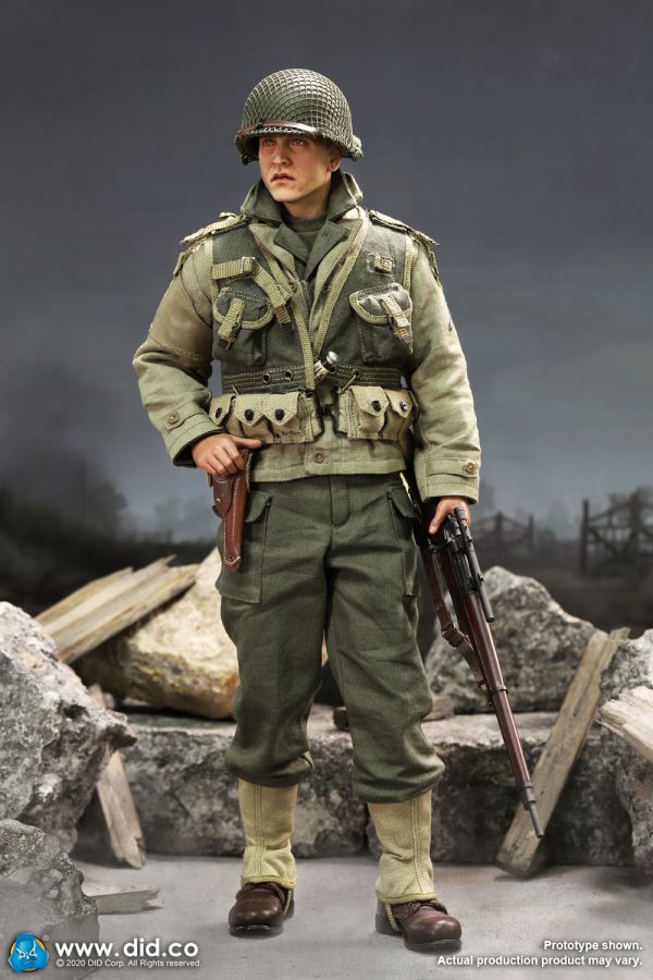 10% Off!DiD Toys WWII US 2nd Ranger Battalion Series 4 Private Jackson #21