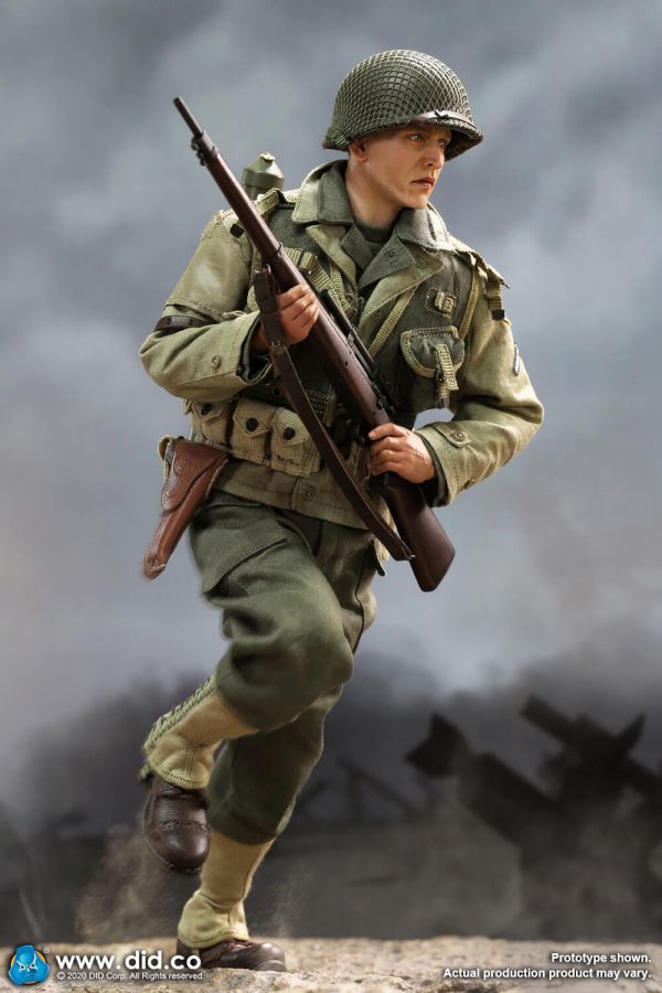 10% Off!DiD Toys WWII US 2nd Ranger Battalion Series 4 Private Jackson #5