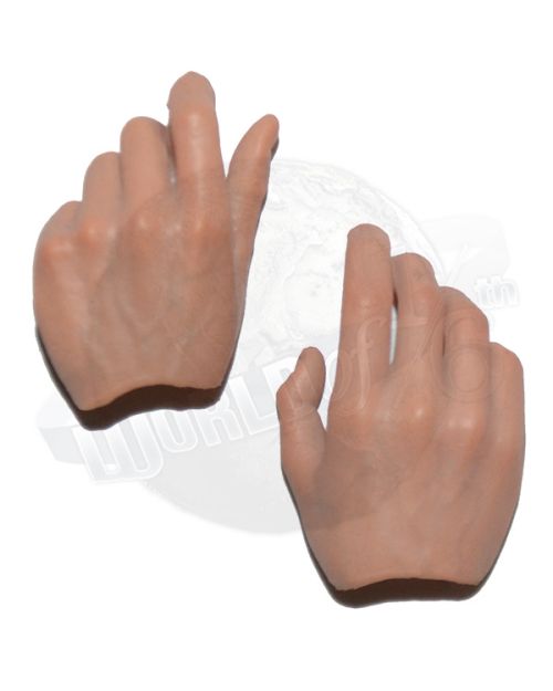 Right Relaxed Left Grasping Hand Set