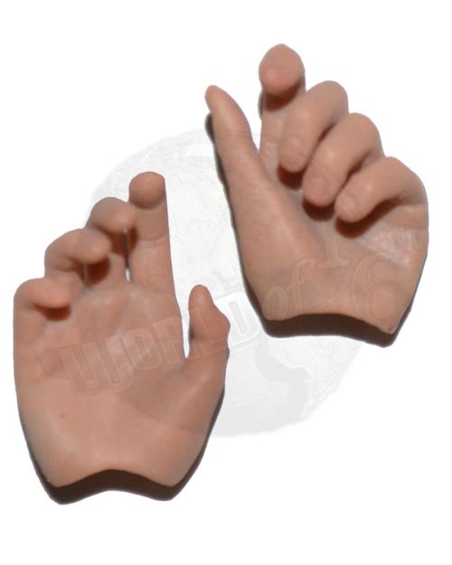 Right Relaxed Left Grasping Hand Set #2