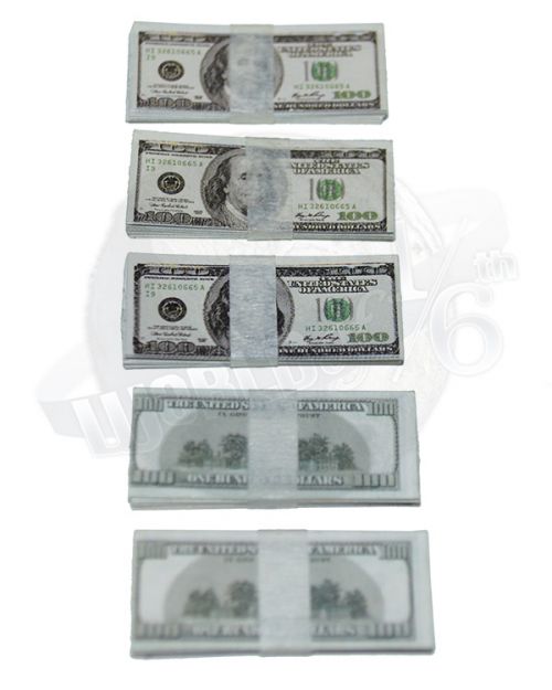 Stack of $100 x 5