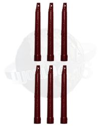 Very Hot Toys ChemLight Cyalume Light Sticks x 6 (Red)