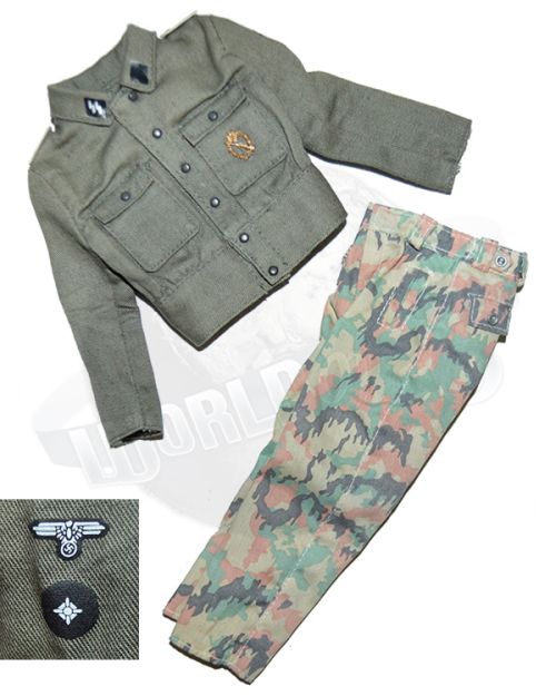 Dragon Models Ltd. Nordland Panzergrenadier (Oberschutze) Berlin 1945 Ansgar: Tunic With Patches & Medal & Trousers