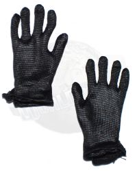 DiD Chicago Gangster II Robert: Leather Gloves (Black)