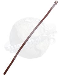 Civilian Belt with Silver Buckle (Brown)