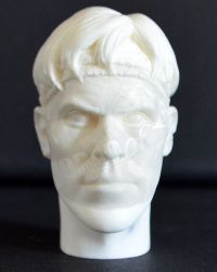 Sideshow Collectibles Platoon Sgt. Elias Head Sculpt (Unpainted)