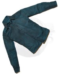 X-Studio Faleut Cooper Howard: Weathered Cowboy Shirt (Teal Blue)