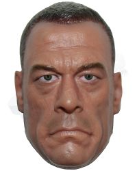 On Sale! Art Figures Soldiers Of Fortune 3: Head Sculpt (Jean Claude Van Damme)