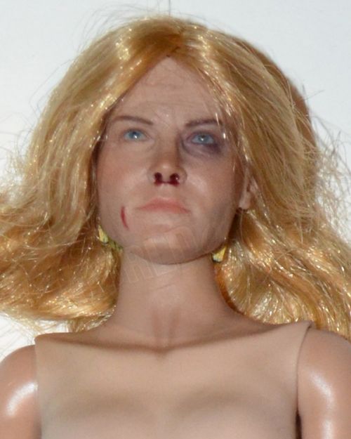 Asmus Toys The Hateful 8 Series Daisy Domergue: Figure Body With Bloodied & Bruised Head Sculpt (Jennifer Jason Leigh Likeness)