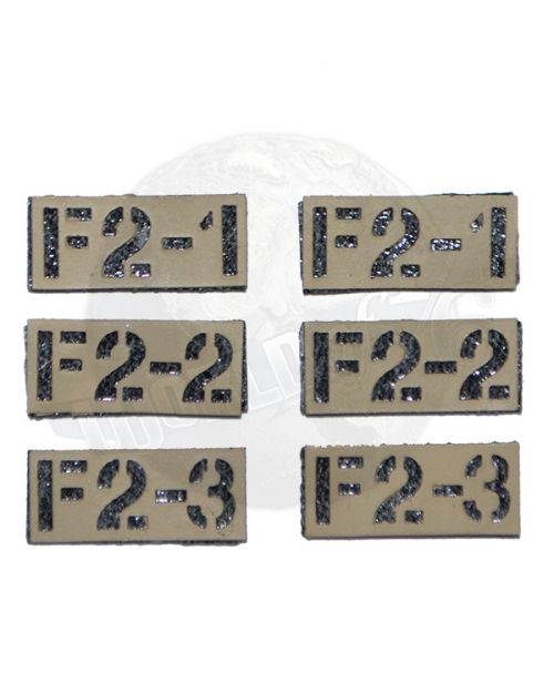 Dam Toys 31st Marine Expeditionary Unit Force Reconnaissance Platoon: Patch Set x 6