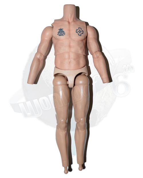 Dam Toys Gangster Kingdom Diamond D Angelo: Tattooed Figure Body