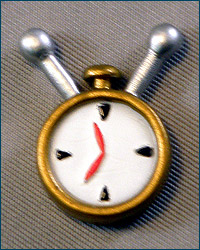 Playing Mantis The Green Hornet stop watch