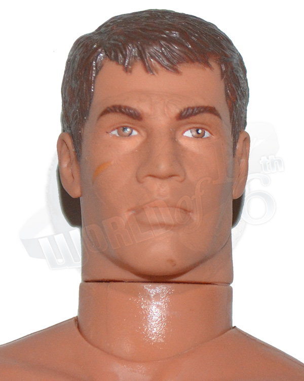 GI Joe WWI Doughboy: Head Sculpt & Figure Body (Brown Hair)