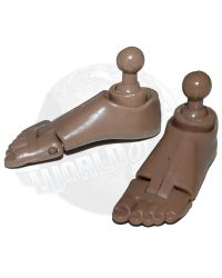 MC Toys PMC Private Military Contractor & Dog: Feet with Pegs