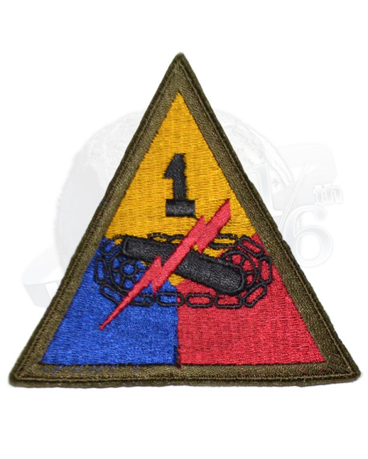 HASBRO GI Joe General Patton's 1:1 Scale US First Army Patch