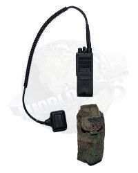 Dragon Models Ltd. Terry: Motorola Radio With Woodland Pouch