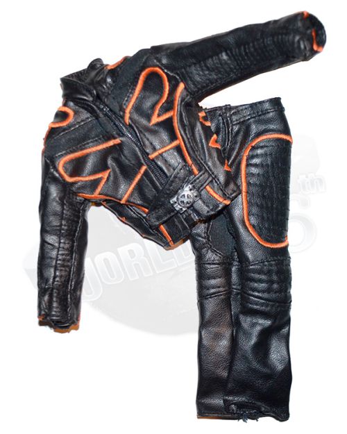 Marvel Comics Wolverine Leather Uniform Shirt & Trousers With X-Men Belt