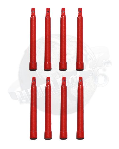 Soldier Story 3rd Brigadier 101st Airborne Cyalume Light Sticks x 8 (Red)