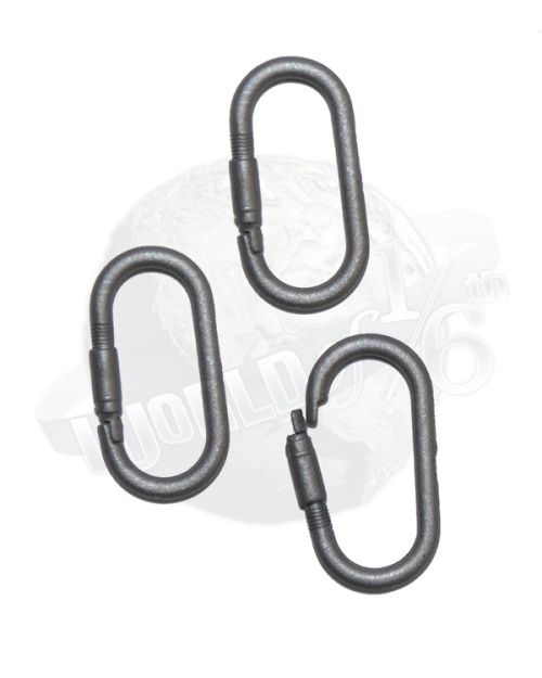 Modern Military Carabiner x 3 (Gunmetal)
