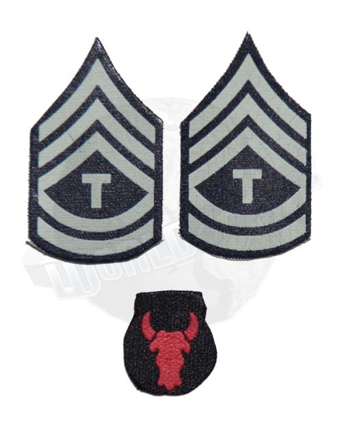 Soldier Story WWII US Army Henry Kano Patch Set