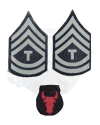 Soldier Story WWII US Army Henry Kano Patch Set