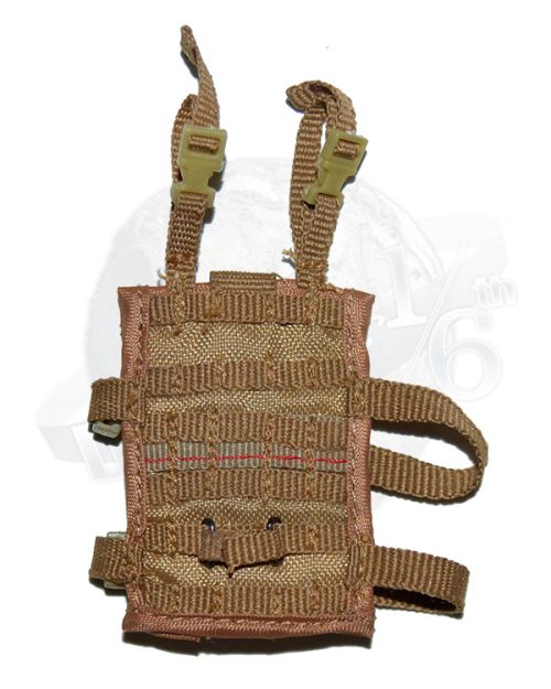 Hot Toys USMC 3rd Infantry Saw Gunner Molle Dropdown Pouch (Tan)