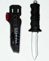 Very Hot Toys USSOCOM Navy Seal UDT:  Diving Knife With Calf Sheath